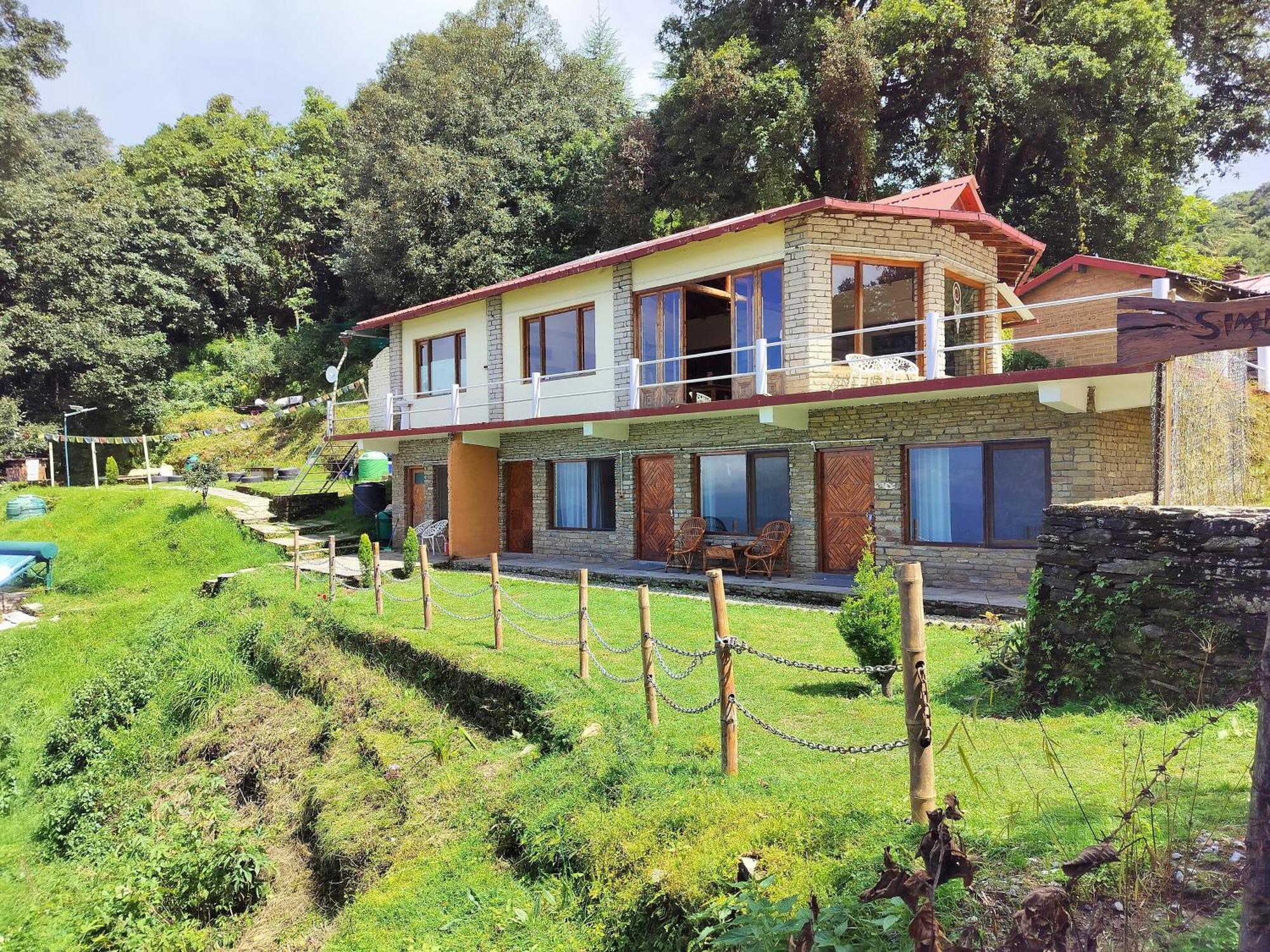 Simba Jungle Lodge, Binsar Wildlife Sanctuary Exteriér fotografie